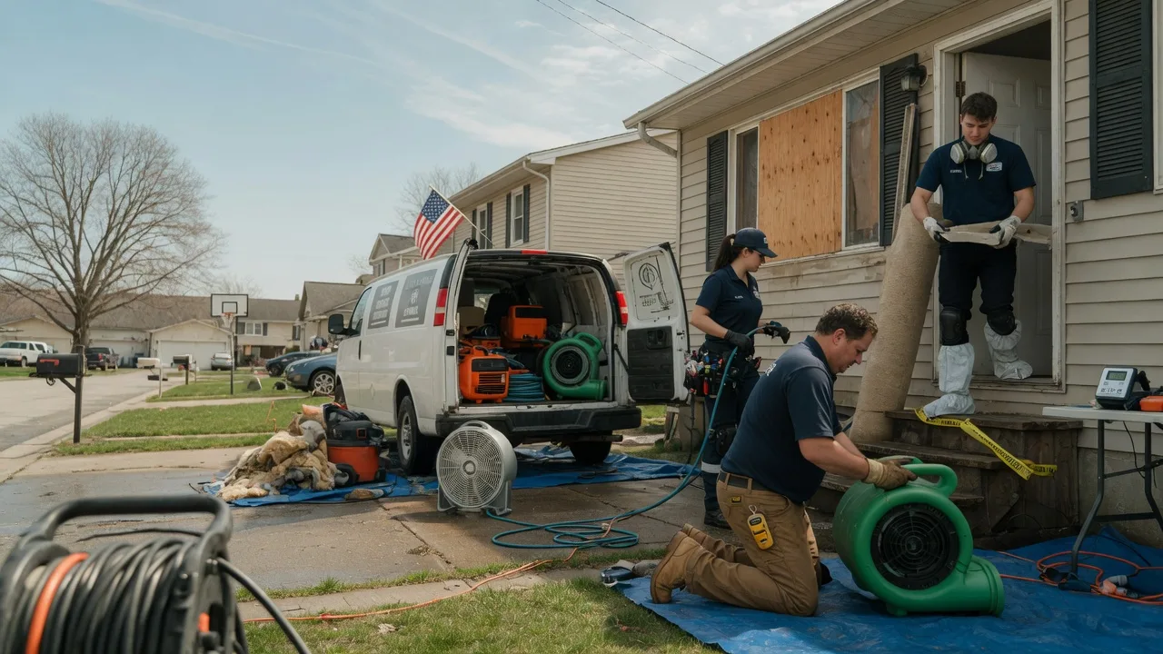 Water Damage Restoration in Orlando, KY near me